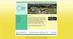 Desktop Screenshot of grassycreekrealty.com